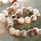 12 Pack: Natural Agate Round Beads, 6mm by Bead Landing™